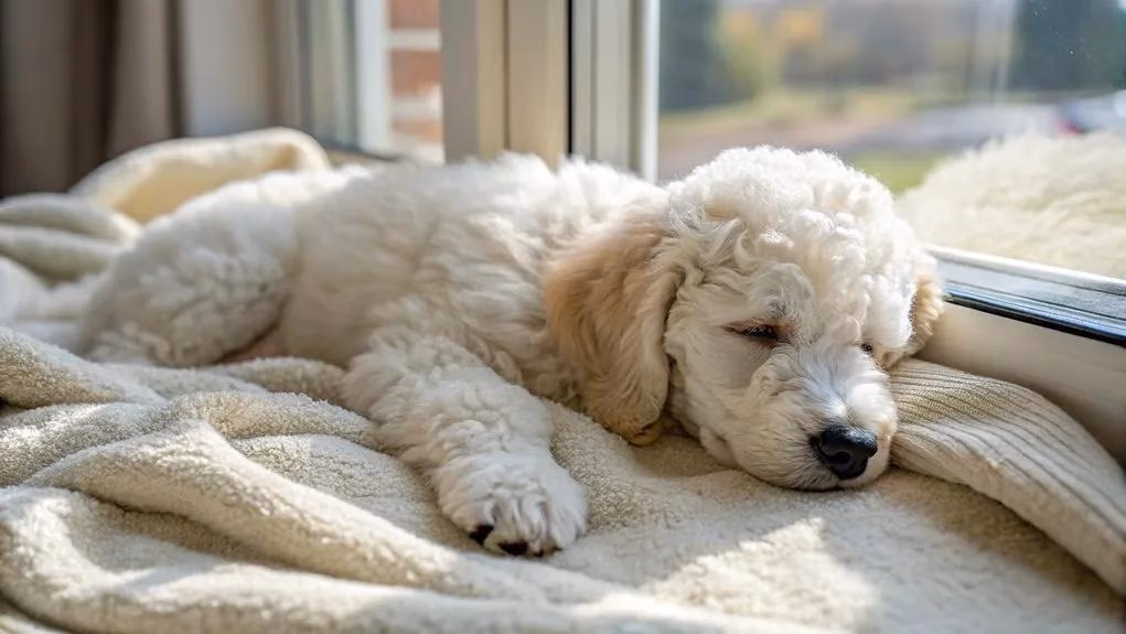 Yavru köpeklerin günlük yaşamı hakkındaki bilgilendirici içerik alanı için fotoğraf.